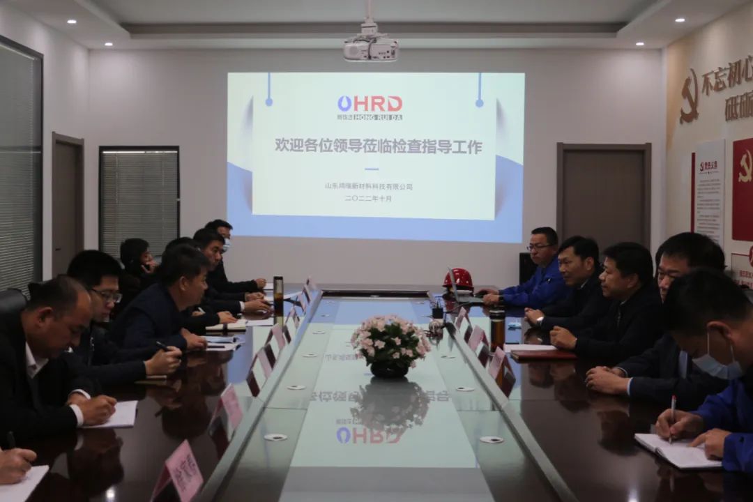 省應(yīng)急廳督查組到我司開展國慶節(jié)和黨的二十大期間安全生產(chǎn)督導(dǎo)檢查工作